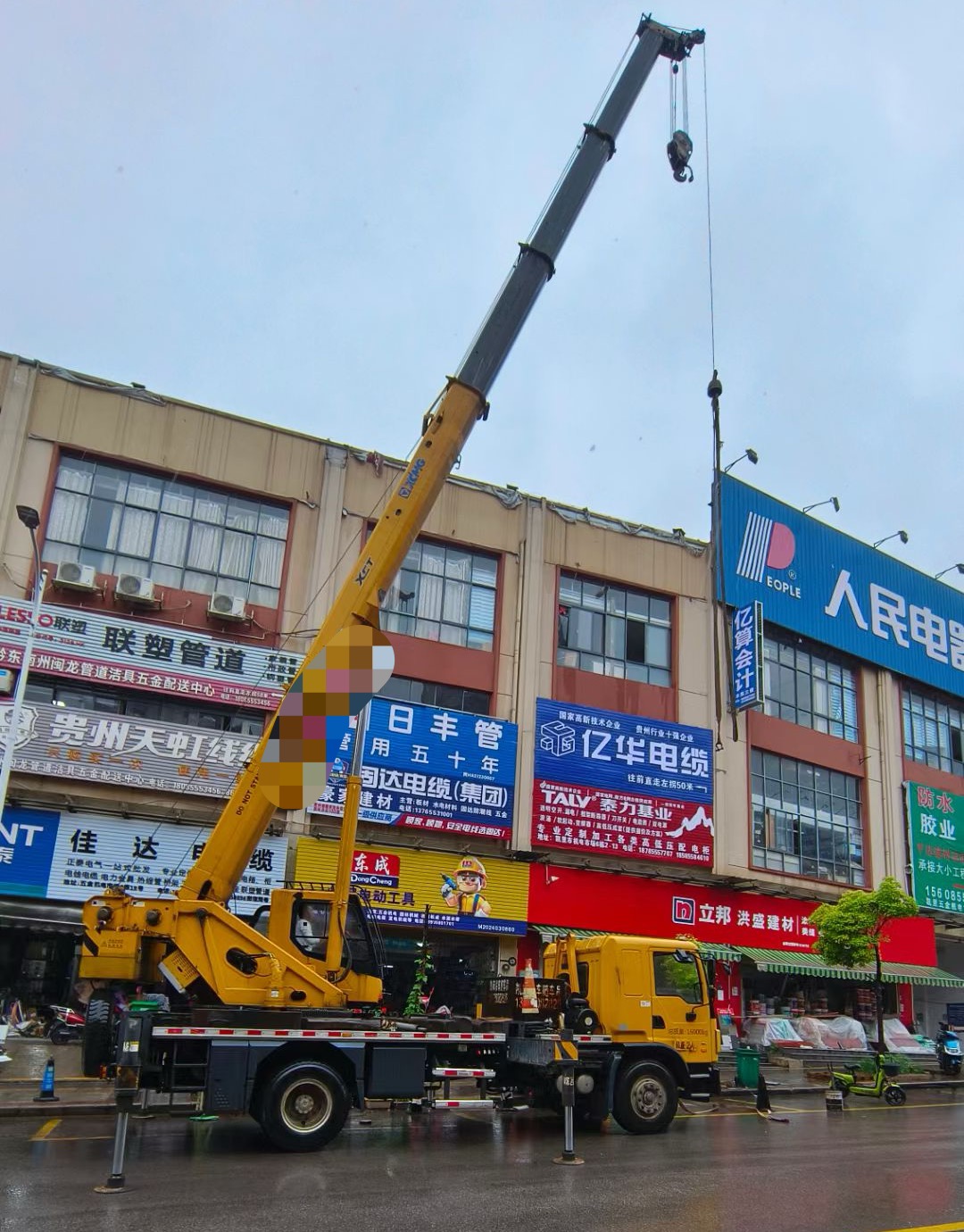 章丘区吊车吊机租赁桥梁吊装